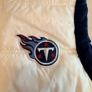 NFL White and Navy Kids Vest